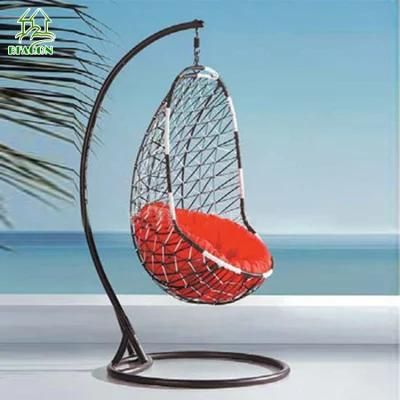 Garden Patio Backyard Rattan Waterproof Popular Modern Design Hanging Swing Chair