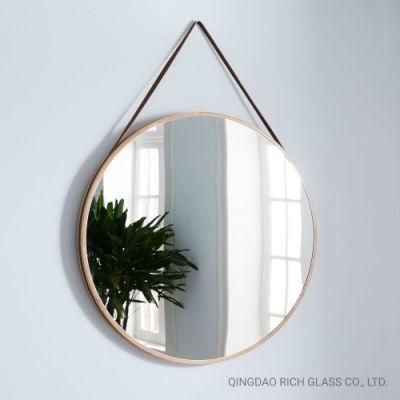 Gold Aluminum Frame Full Length Wall Mounted Decorative Rectangle Modern Dressing Mirrors