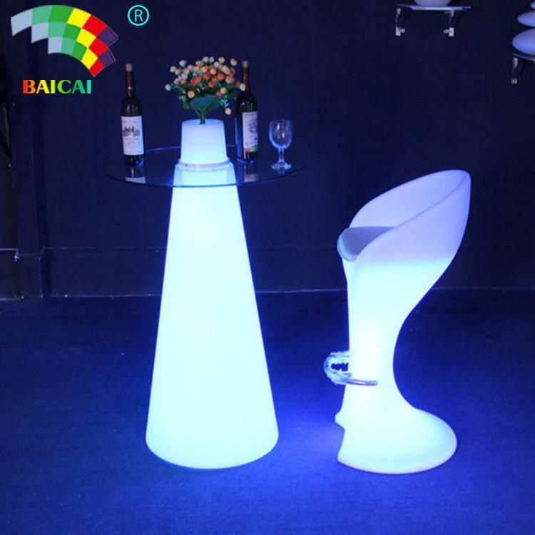 LED Illuminate Cocktail Table / LED Bar Furniture