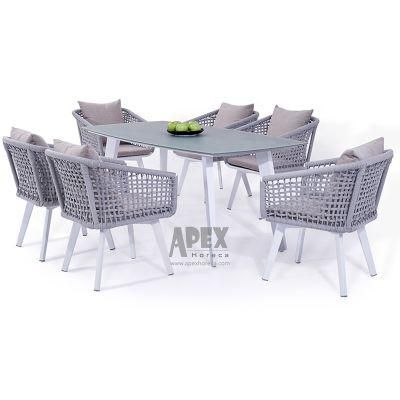 Modern Promotional Wholesale Hotel Customized Rope Patio Furniture