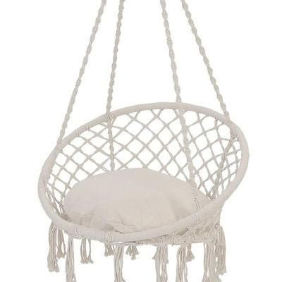 Hammock Hanging Swing Chair Modern Macrame Hanging Chair