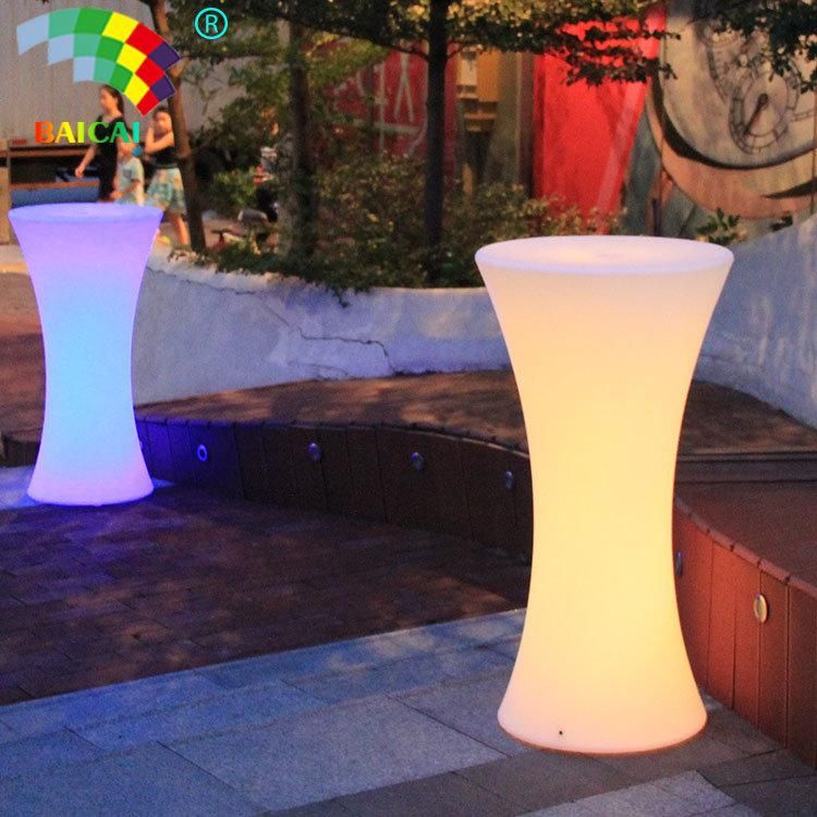 LED Furniture/LED Bar Table/LED Plastic Table