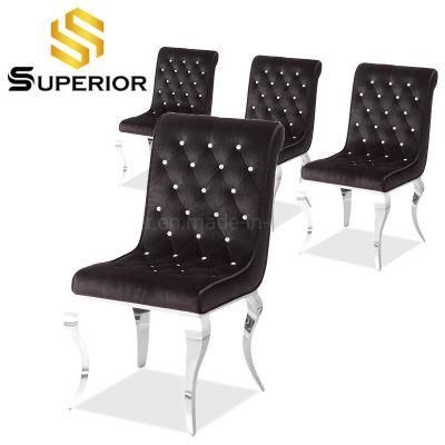 Direct Factory Modern American Style Metal Buckle Back Dining Chair