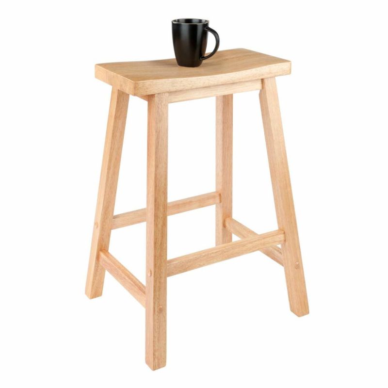 Wooden Deciduous Kitchen Carts and Sato Stools