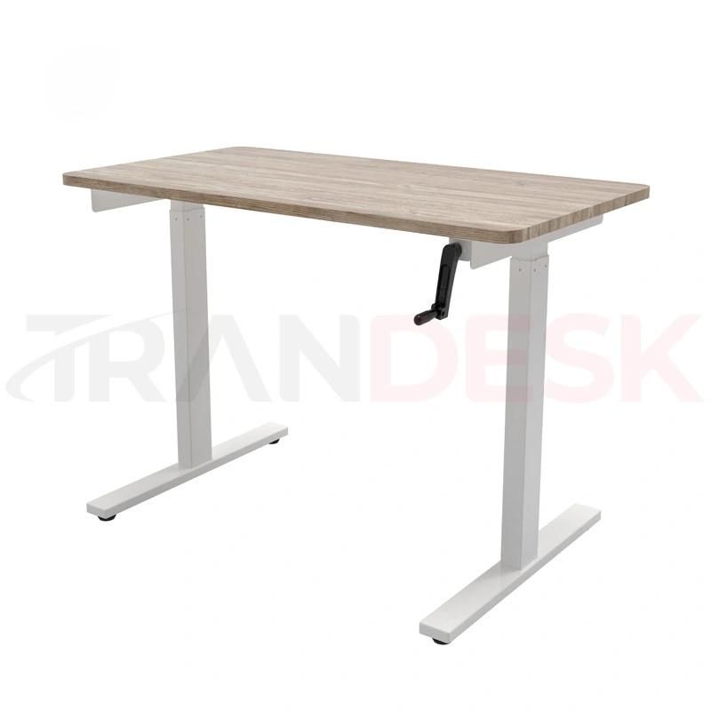 Manual Crank Standing Desk Ergonomic Furniture Wholesale Office Furniture