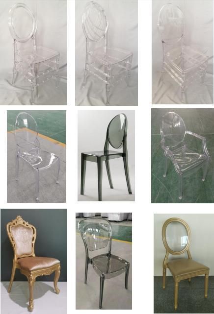Stackable Resin Napoleon Chair for Wedding