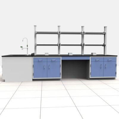 Pharmaceutical Factory Steel Chemical Lab Bench, School Steel Movable Lab Furniture/