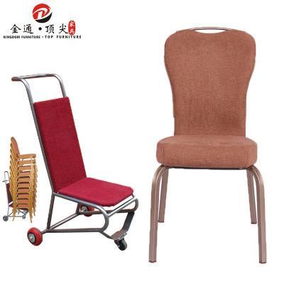 Kempinski Hotel Wholesale Seminar Wedding Banquet Meeting Hall Furniture Luxury Stackable Wedding Conference Hall Chairs for Event