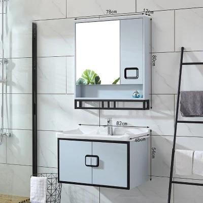 Toilet Modern Waterproof Wall Cabinet Bathroom Vanity