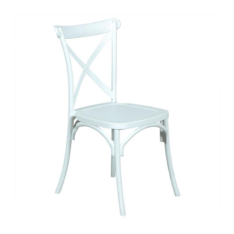 Rikayard High Quality Modern Cheap Wholesale Santos Dining Armless PP Plastic Chair