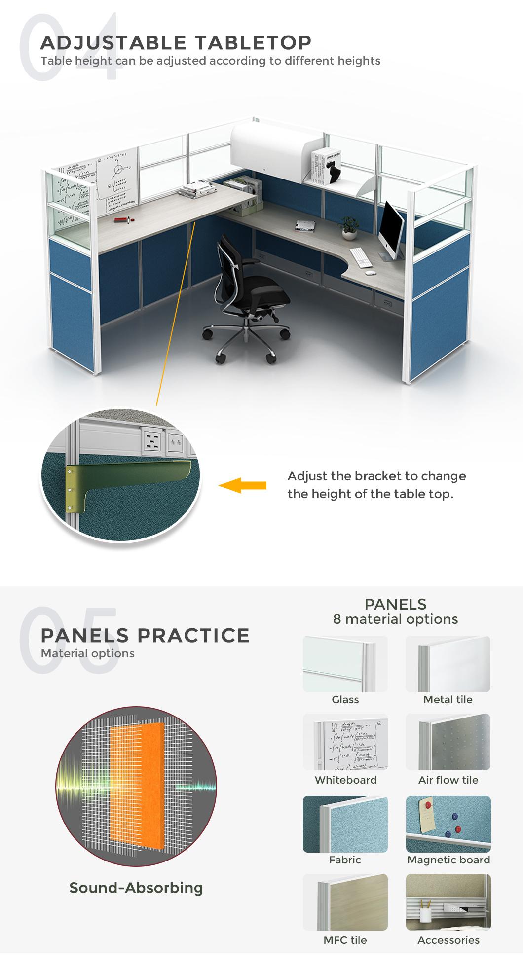 Call Center Computer Workstation Tables Office Furniture