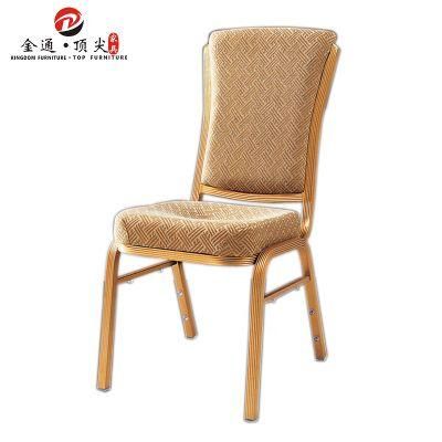 Stacking Luxury Aluminium Metal Price Steel Banquet Chair Modern Furniture