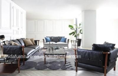 High Quality Italian Leather Modern Sofa