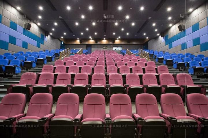 Luxury Home Theater Multiplex Leather Cinema Auditorium Movie Theater Chair
