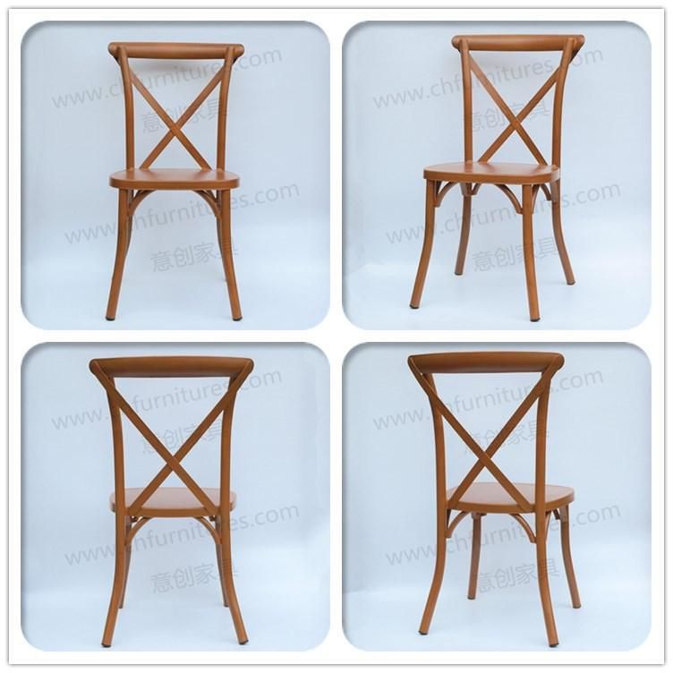 Hc-A68 Wholesale Imitation Wood Cross Back Chair for Event Hc-A68