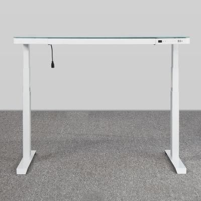 Quick Assembly Reusable 3 Stage Metal Electric Adjustable Desk