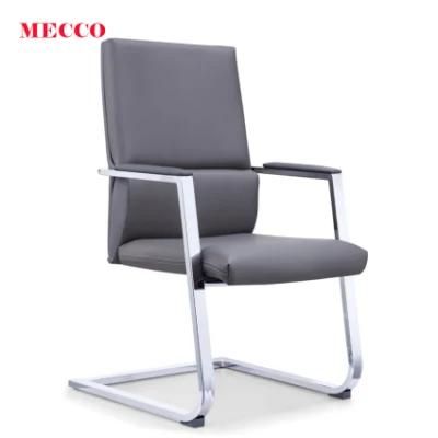 New Hot Sale Unique Luxury Office Furniture High Back PU Leather Seat Metal Base Visitor Executive CEO Office Chair