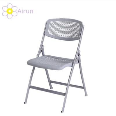 Modern Design Christmas Gathering Mesh Foldable Chair Triple Braced and Perfect for Banquet Wedding Party Garden Patio