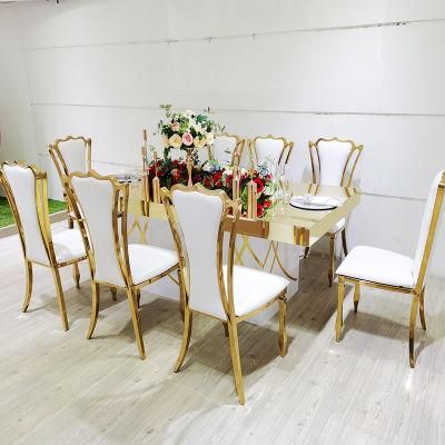 Modern Luxury Table Chair Sets for Restaurant Hotel Wedding Event Home Banquet Hall Party Use
