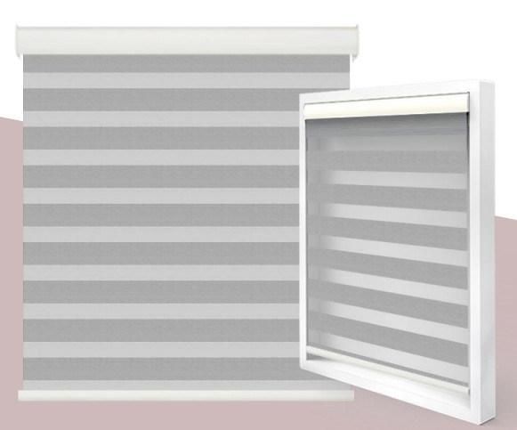 Custom Made Shade Translucent Roller Zebra Blinds From China