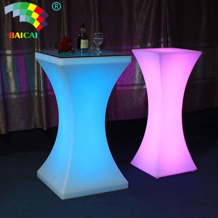 Fast Delivery Rechargeable Plastic Used Bar Tables