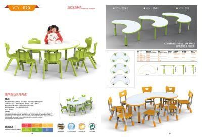 Kids Table with Metal Frame, Preschool and Kindergarten Children Table