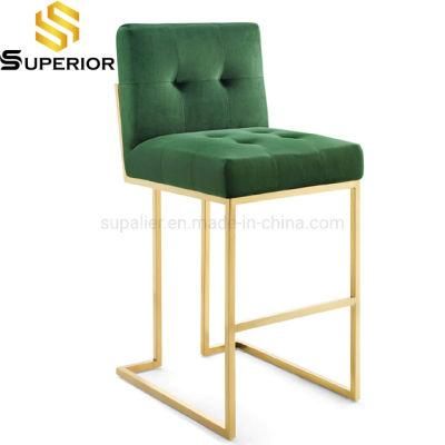 Italian Style Wholesale Metal Bar Stool for Hotel Furniture