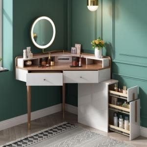 Modern Makeup Dressing Desk Whit LED Light Mirror