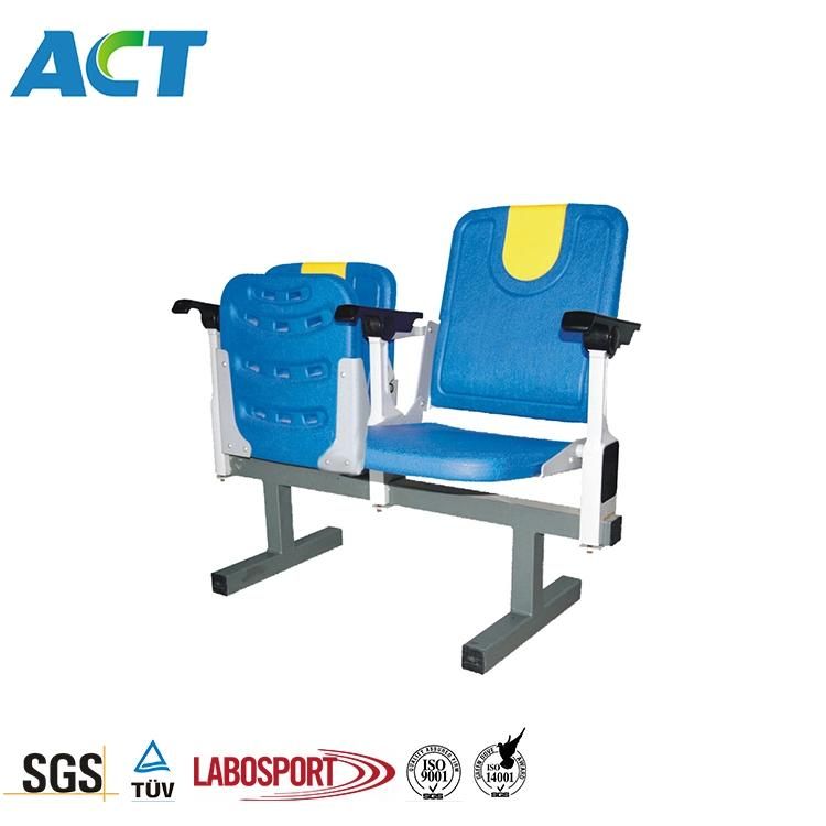 HDPE Floor Mounting Tip up Stadium Seat, Foldable Gym Seats for VIP, Stadium Seating