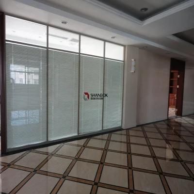 Good Quality Double Glazing with Shutter Office Partition