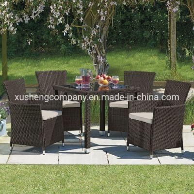 Table Chair Rattan Garden Outdoor Dining Furniture Sets Modern Garden Patio Outdoor Furniture Coffee Table and Chair Set
