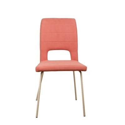 Colorful Modern Chair Plastic Seat Plastic Back Steel Foot Wedding Chairs