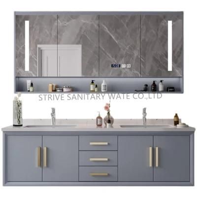 Modern Luxury Rock Plate Wholesale Bathroom Furniture Vanity