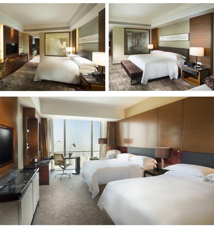 Hot Sale Modern Luxury Wholesale Star Set Customized Wood Style Hotel Bedroom Furniture
