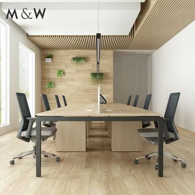 Professional Work Station Desk Modern 8 Person Workstation Office Furniture