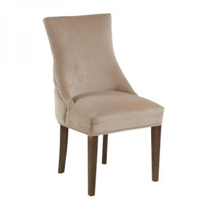 Modern Furniture Hotel Banquet Restaurant Fabric Wooden Imitation Dining Chair
