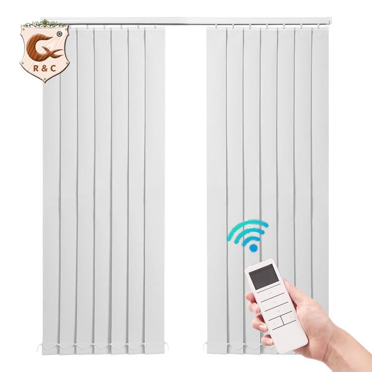 Electric Motor Vertical Blinds Modern Home Smart Machine Automatic Aluminum Venetian Blinds