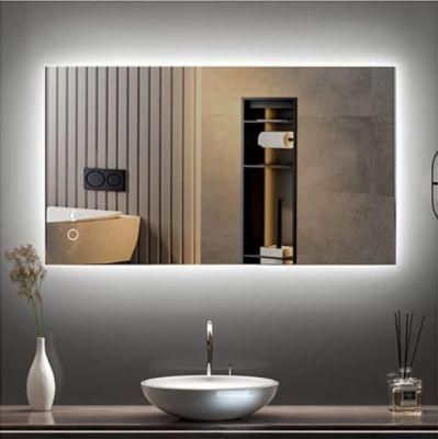 LED Mirror Bathroom with Light Anti-Fog Dimmable Lighted Mirror