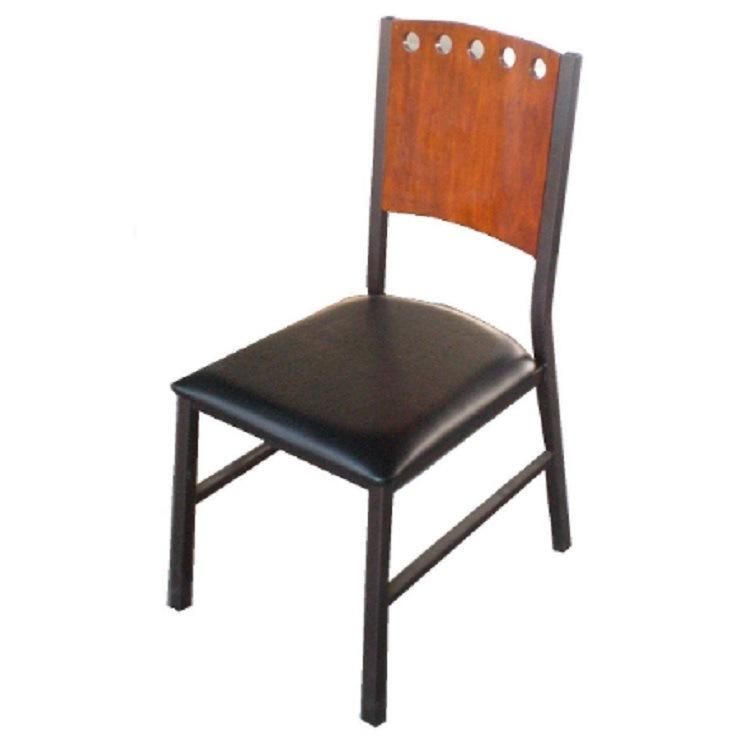 Ue Steel Wood Dining Chair (GE002)