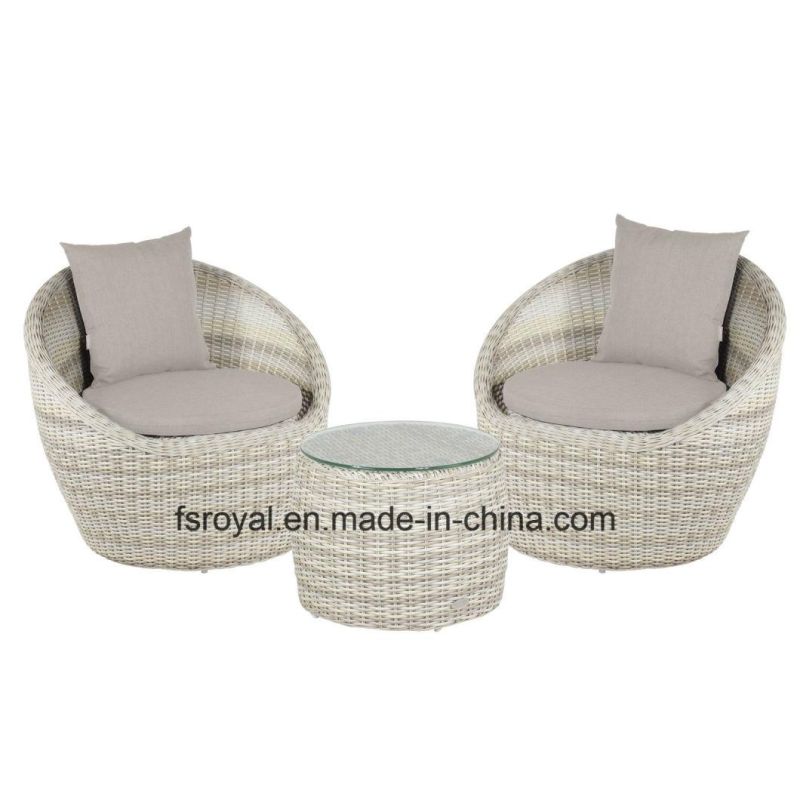 Modern Hotel Outdoor Garden Patio Home Livingroom Furniture Rattan Wicker Lounge Sets Leisure Chair Chinese Sofa Furniture with Coffee Table