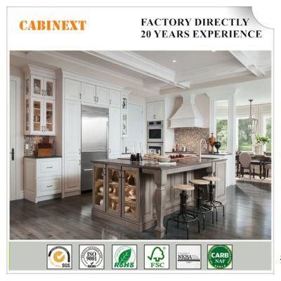 Furniture Wooden Kitchen Cabinets with Island