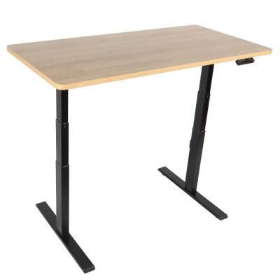 Single Motor Electric Sit Stand Desk, Sit-Stand Motorized Adjustable Height Table Legs Modern Office Furniture Office Desk