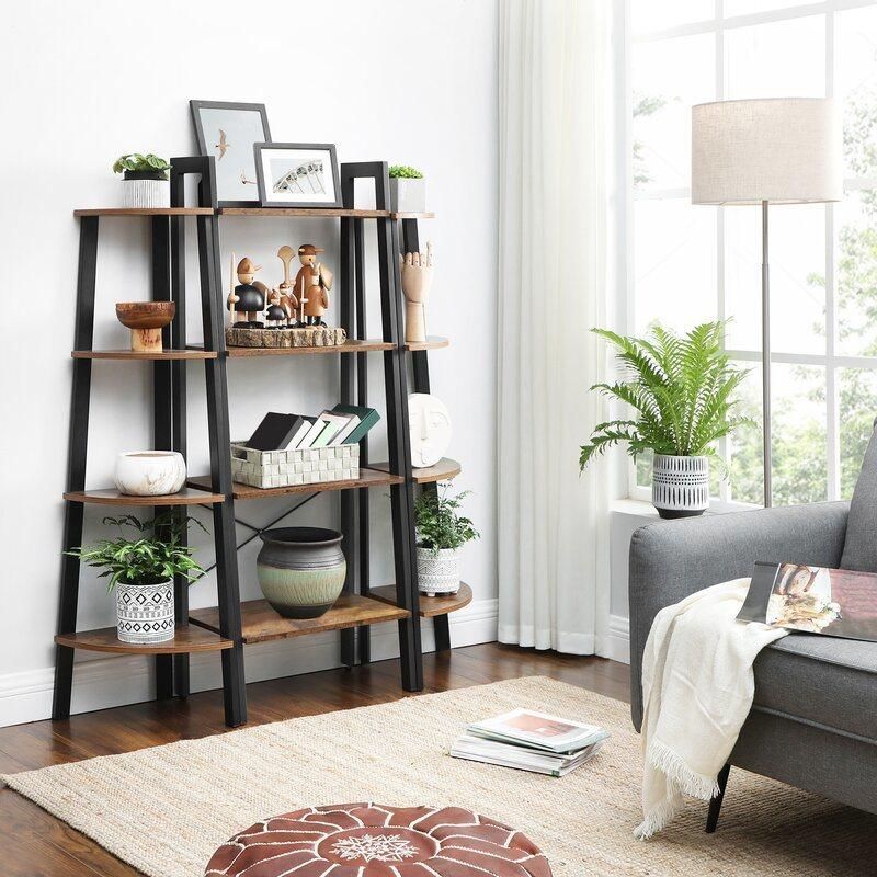 Modern Style Bookcase Book Storage Bookshelves for Home Office Living Room