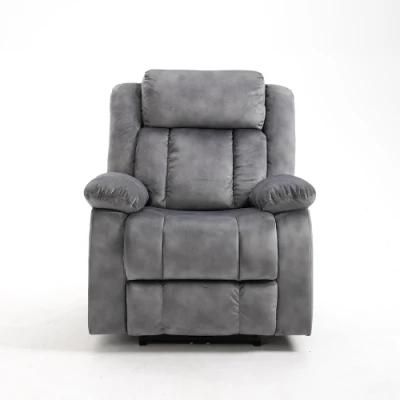 Modern Luxury Tech Fabric Sofa USB Electric Recliner Sofa with Adjustable Headrest and Footrest Leisure Living Room Home Furniture