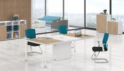 Office Project Modern Style Wooden Confrence High Top Table for Meeting Room