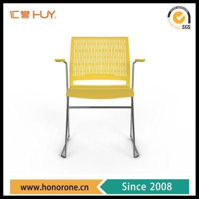 Wholesale Office Training Room Chrome Legs Plastic Chairs