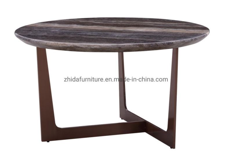 Modern Furniture Side Table Coffee Table with Marble Top