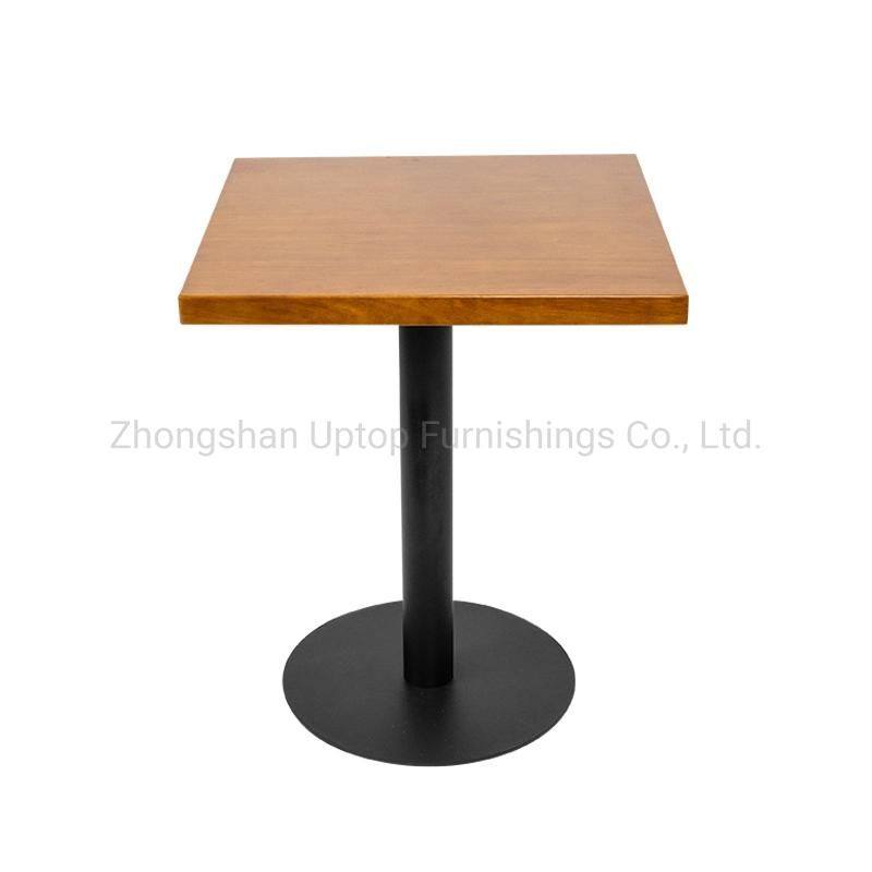 Solid Wood Table Top Restaurant Furniture (SP-RT197)