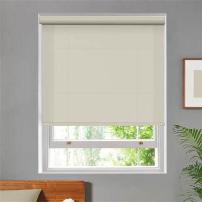 Polyester Cotton Roll up Scenery Roller Blinds for Kitchen Window