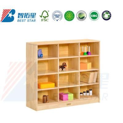 Kids Toy Storage, Baby Wood Cabinet, Kindergarten Wardrobe Cabinet Nursery Corner Cabinet, Children Combination Cabinet, Playroom Cabinet
